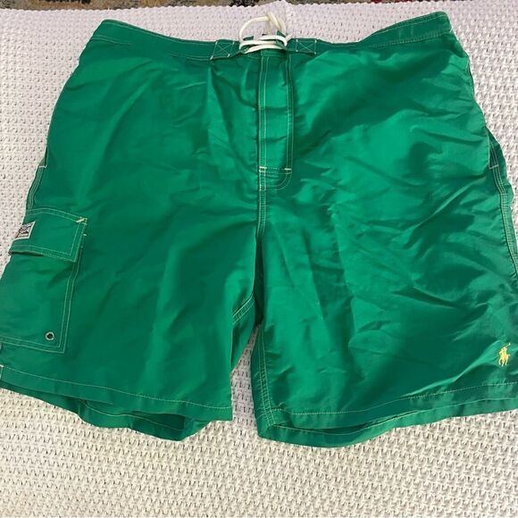 Polo Ralph Lauren Mens‎ Kailua Classic Swim Trunks Green size XXL